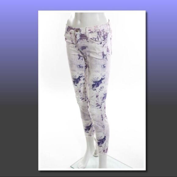 J Brand Cotton Distressed Cropped Jeans 27 - Picture 2 of 7